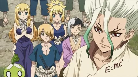 انمي دكتور ستون الموسم الرابع الحلقة 14 مدبلج عربي